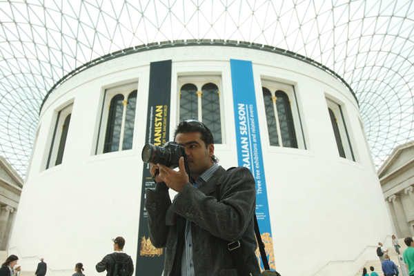 17. Fardin Waezi at the British Museum, 17 May 2011.
